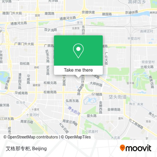 艾格那专柜 map