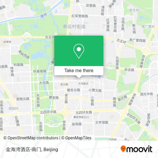 金海湾酒店-南门 map