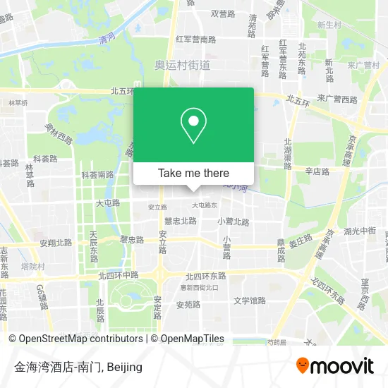 金海湾酒店-南门 map