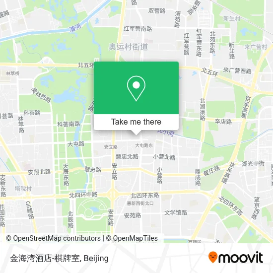 金海湾酒店-棋牌室 map