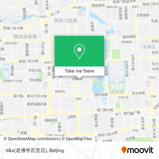 d&x(老佛爷百货店) map