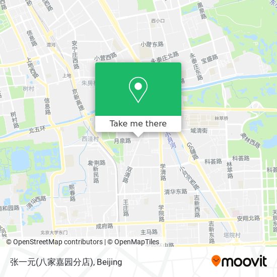 张一元(八家嘉园分店) map