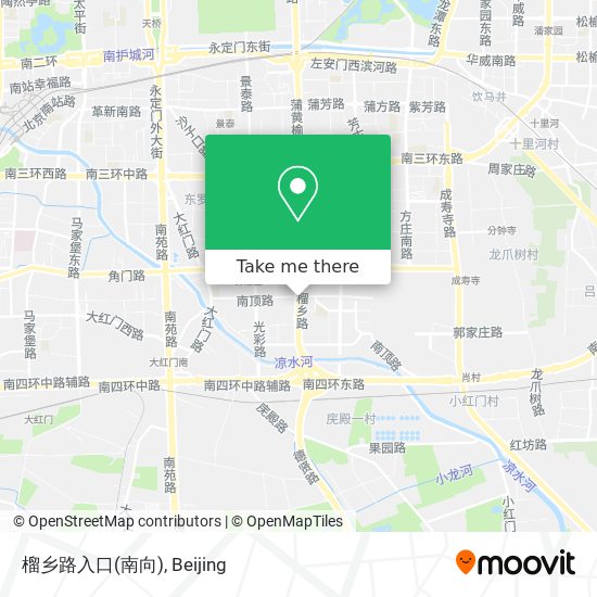 榴乡路入口(南向) map