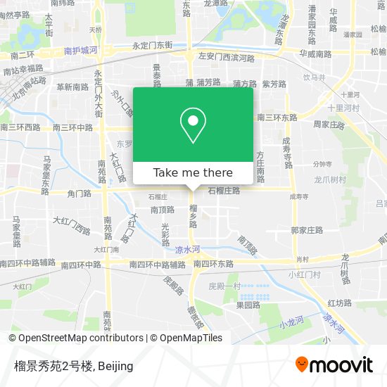 榴景秀苑2号楼 map