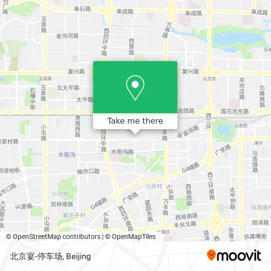 北京宴-停车场 map