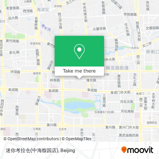 迷你考拉仓(中海馥园店) map