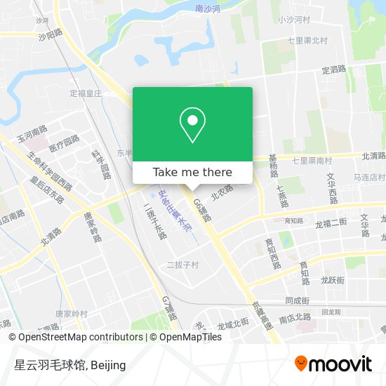 星云羽毛球馆 map
