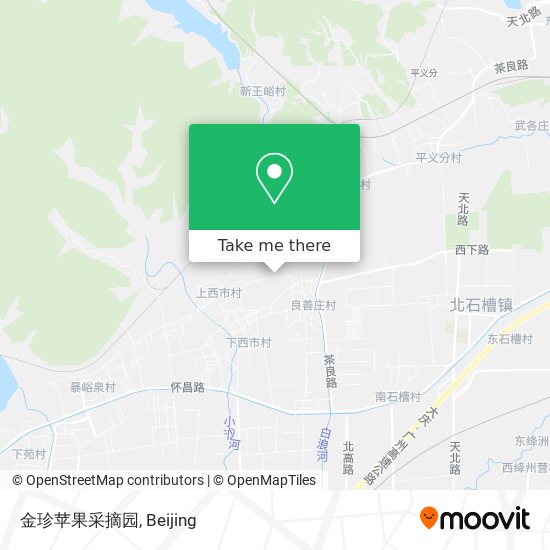 金珍苹果采摘园 map
