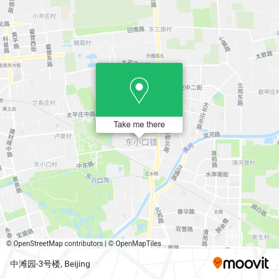 中滩园-3号楼 map