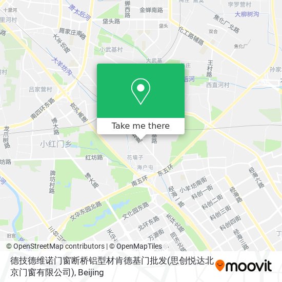 德技德维诺门窗断桥铝型材肯德基门批发(思创悦达北京门窗有限公司) map
