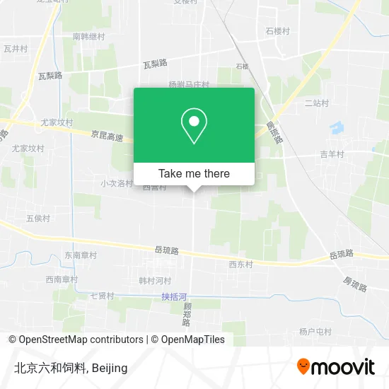 北京六和饲料 map
