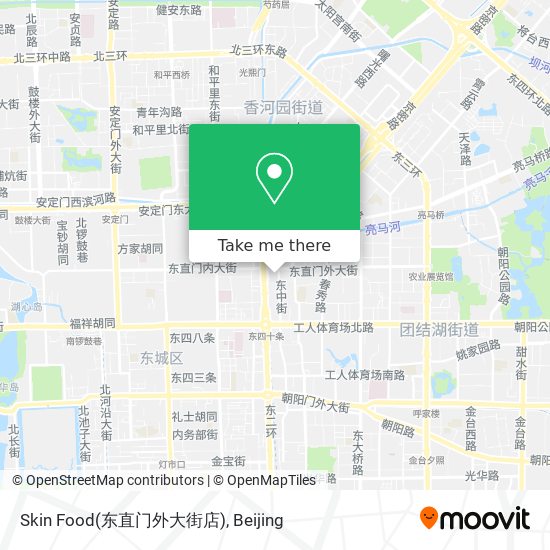 Skin Food(东直门外大街店) map