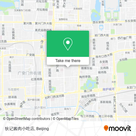 狄记酱肉小吃店 map