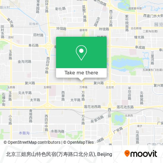 北京三姐房山特色民宿(万寿路口北分店) map