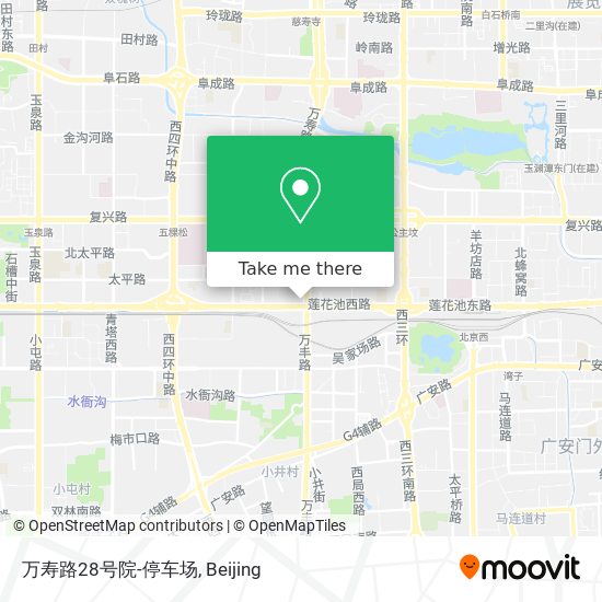 万寿路28号院-停车场 map