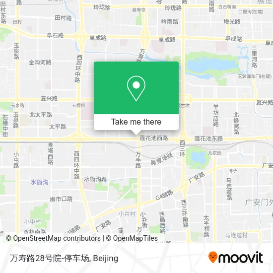 万寿路28号院-停车场 map