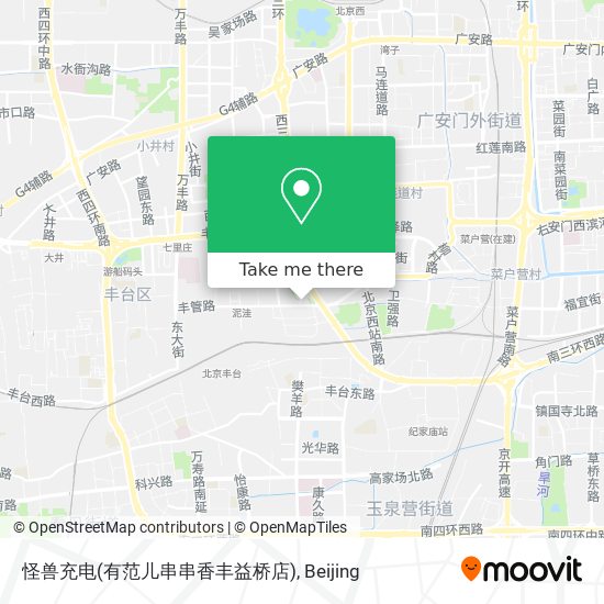 怪兽充电(有范儿串串香丰益桥店) map