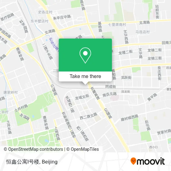 恒鑫公寓I号楼 map