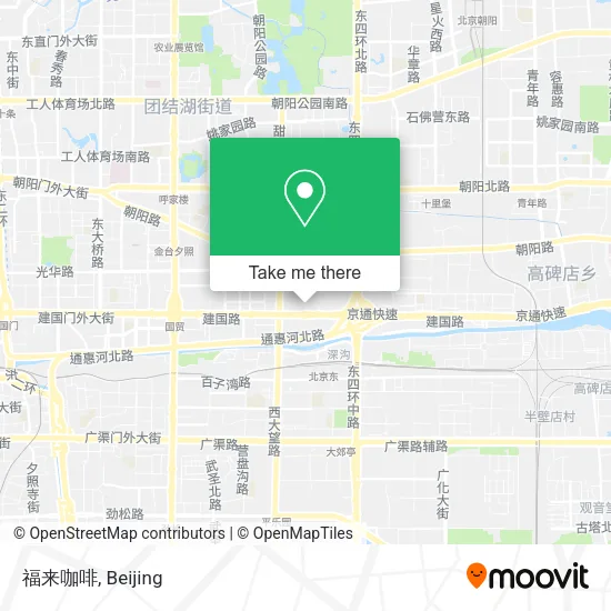 福来咖啡 map