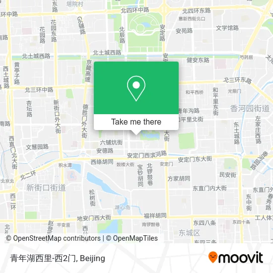 青年湖西里-西2门 map
