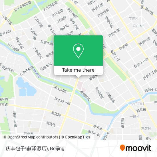 庆丰包子铺(泽源店) map