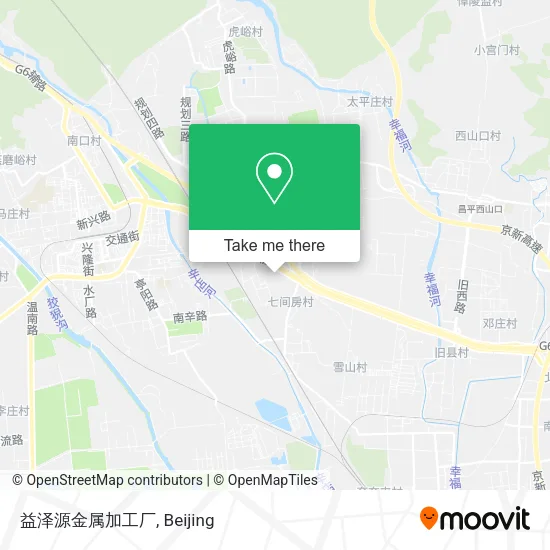 益泽源金属加工厂 map