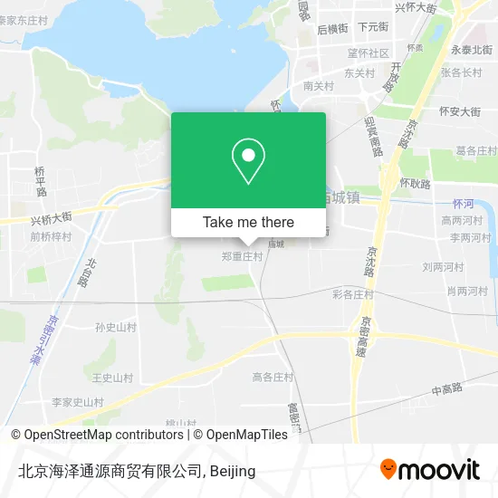 北京海泽通源商贸有限公司 map