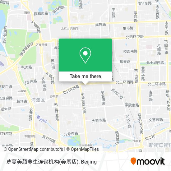 萝蔓美颜养生连锁机构(会展店) map