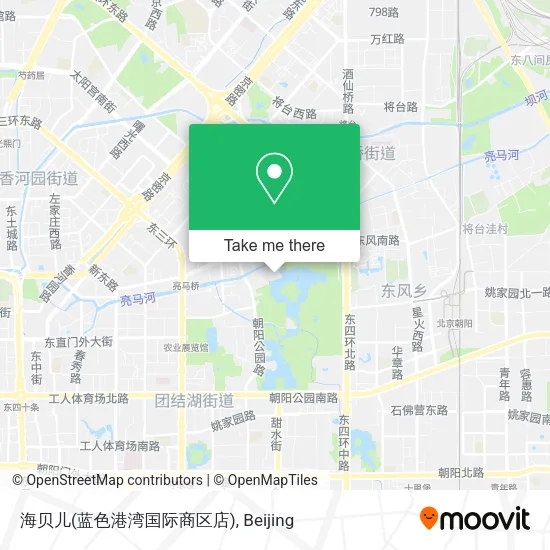 海贝儿(蓝色港湾国际商区店) map