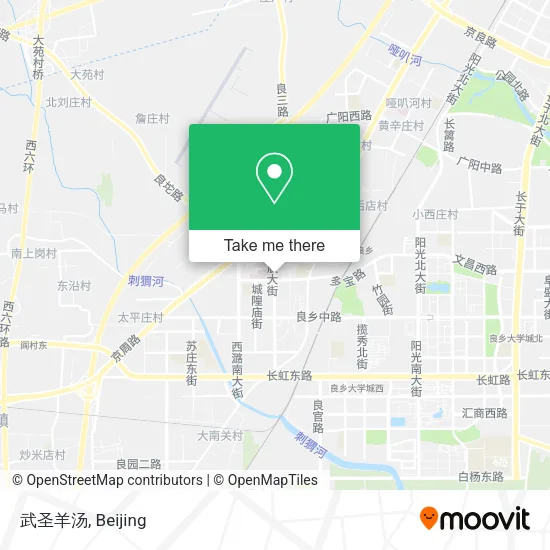 武圣羊汤 map