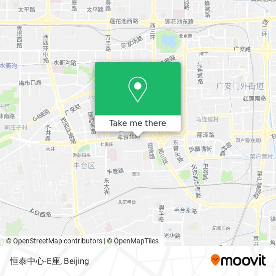 恒泰中心-E座 map