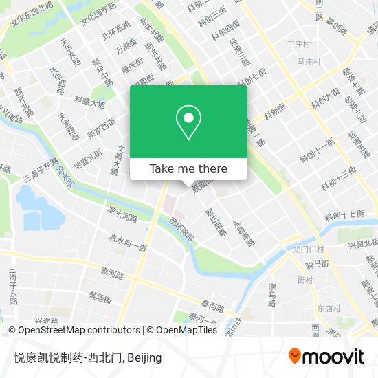 悦康凯悦制药-西北门 map