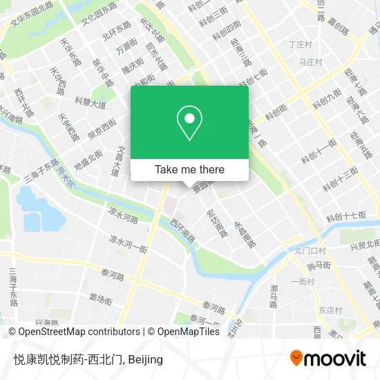 悦康凯悦制药-西北门 map