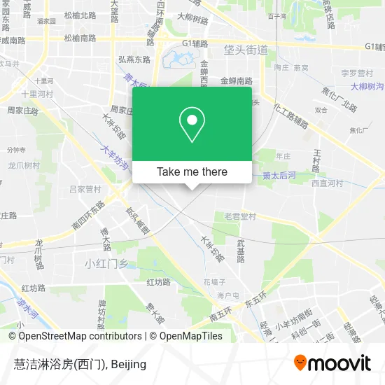 慧洁淋浴房(西门) map
