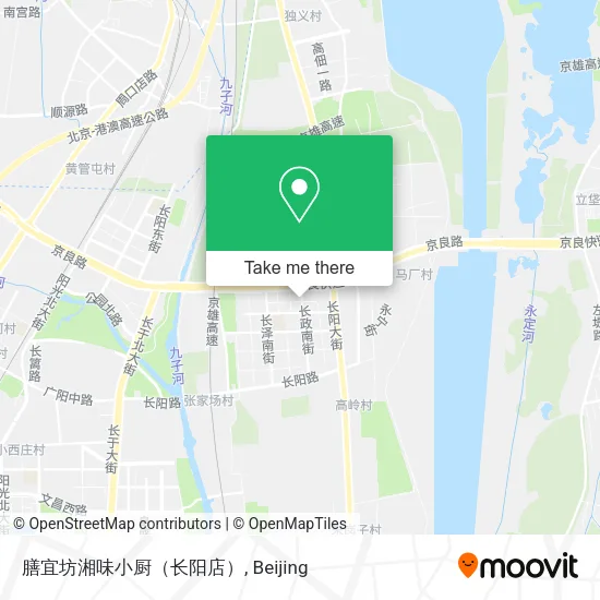 膳宜坊湘味小厨（长阳店） map