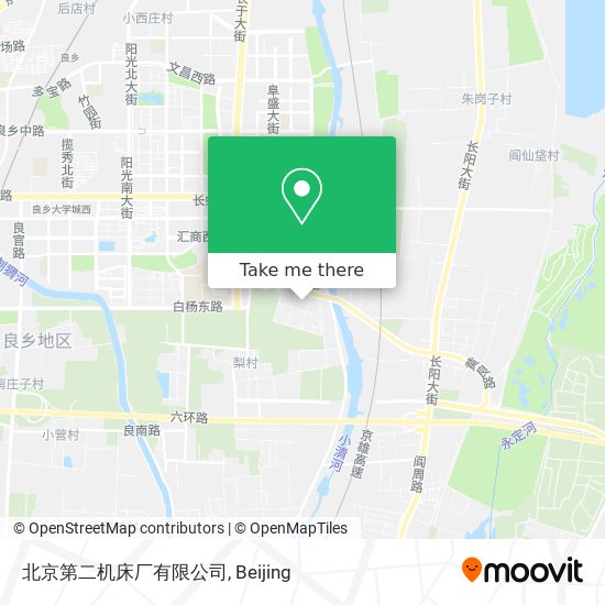 北京第二机床厂有限公司 map