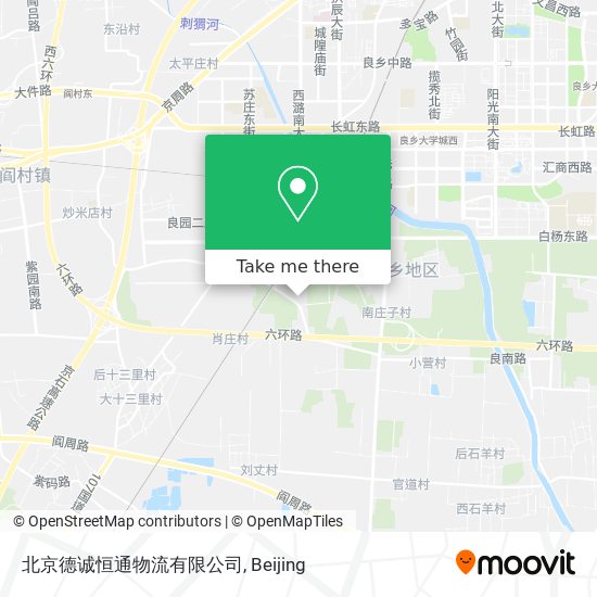 北京德诚恒通物流有限公司 map