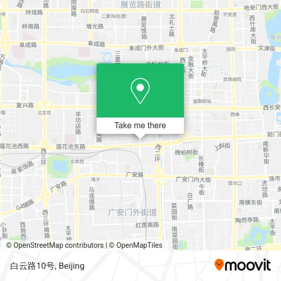 白云路10号 map