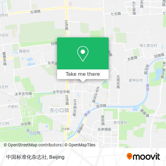 中国标准化杂志社 map