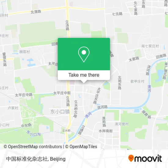 中国标准化杂志社 map