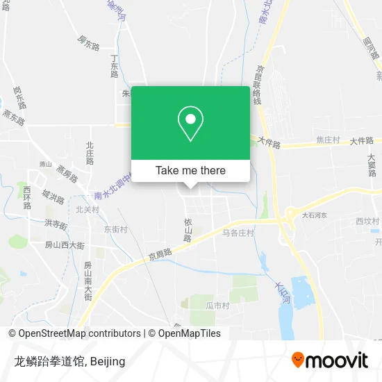 龙鳞跆拳道馆 map