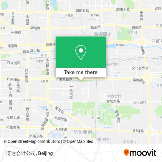 博达会计公司 map