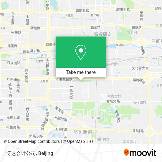 博达会计公司 map