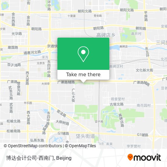 博达会计公司-西南门 map