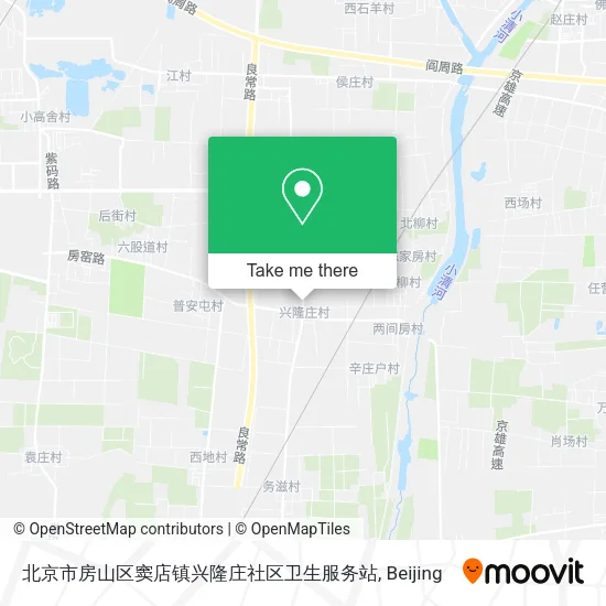北京市房山区窦店镇兴隆庄社区卫生服务站 map