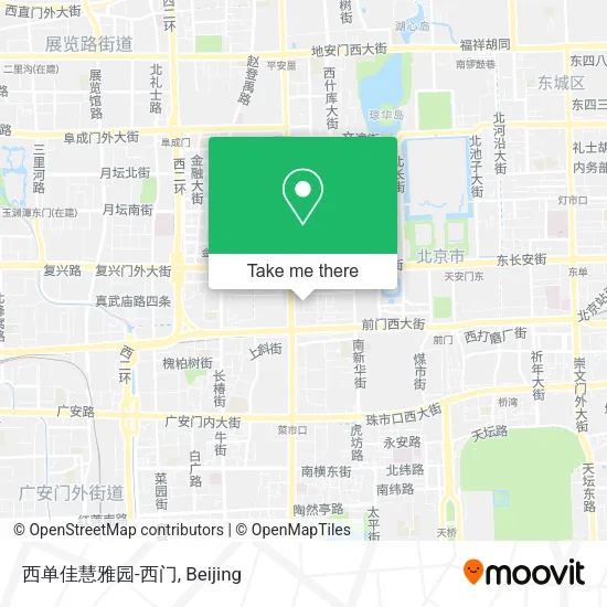 西单佳慧雅园-西门 map