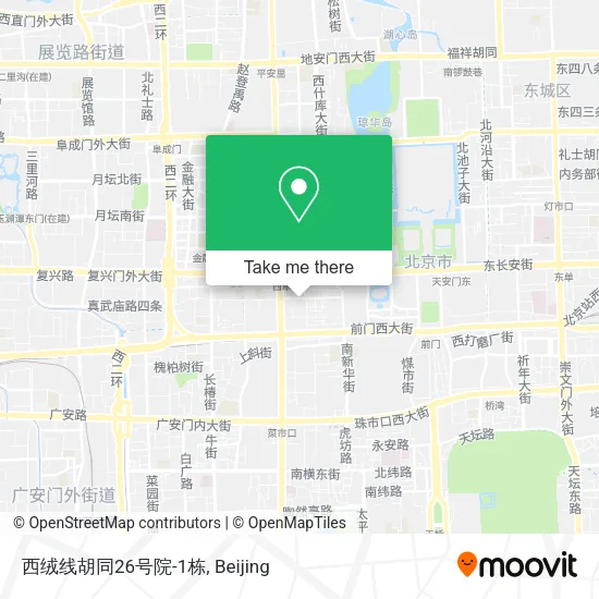 西绒线胡同26号院-1栋 map
