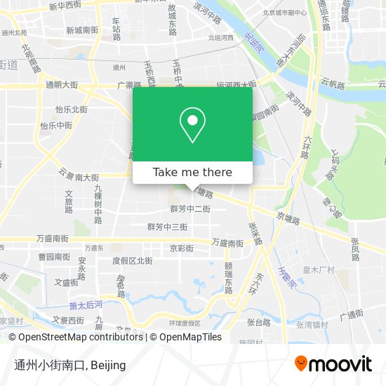 通州小街南口 map