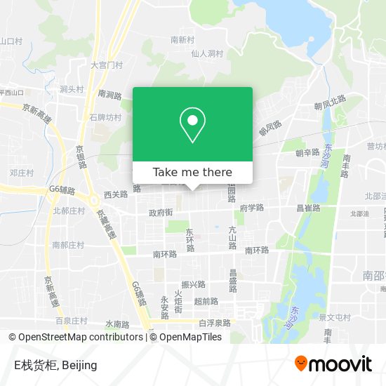 E栈货柜 map