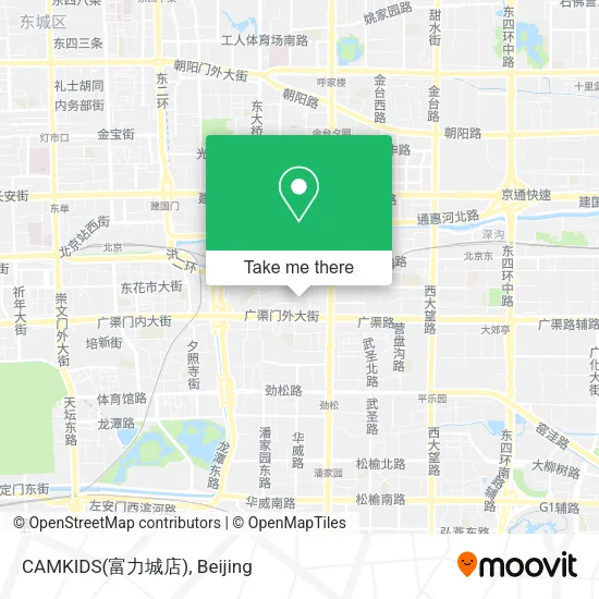 CAMKIDS(富力城店) map